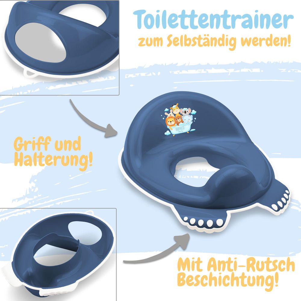 Babykajo 3 Töpfchenset - Töpfchen, Hocker & WC-Trainer - TÜV Rheinland geprüft