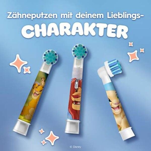 Oral-b Aufsteckbürsten König der Löwen 8er