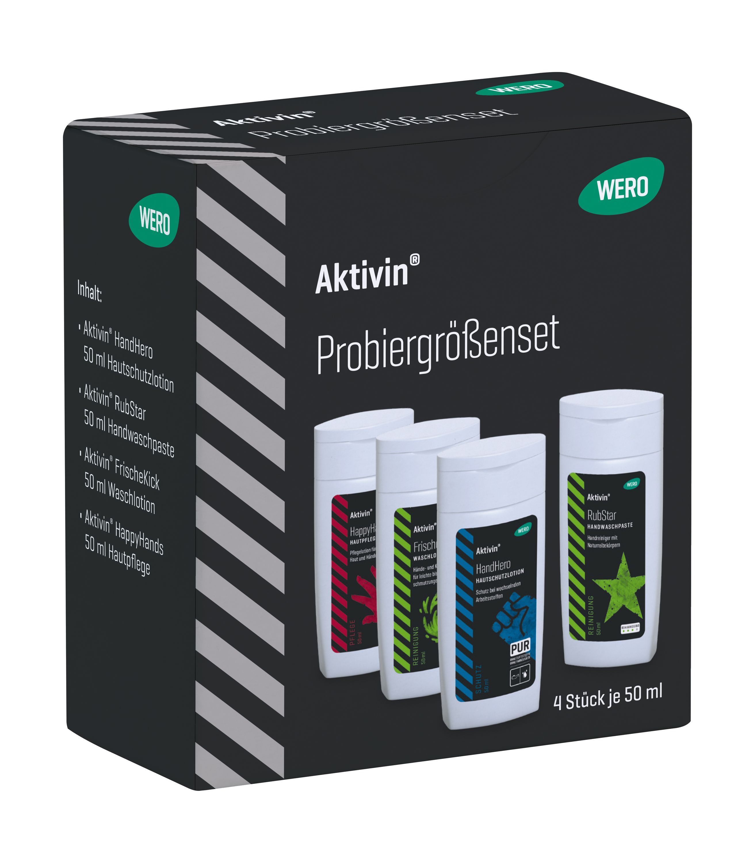 WERO Aktivin® Probiergrößenset, 4x 50 ml