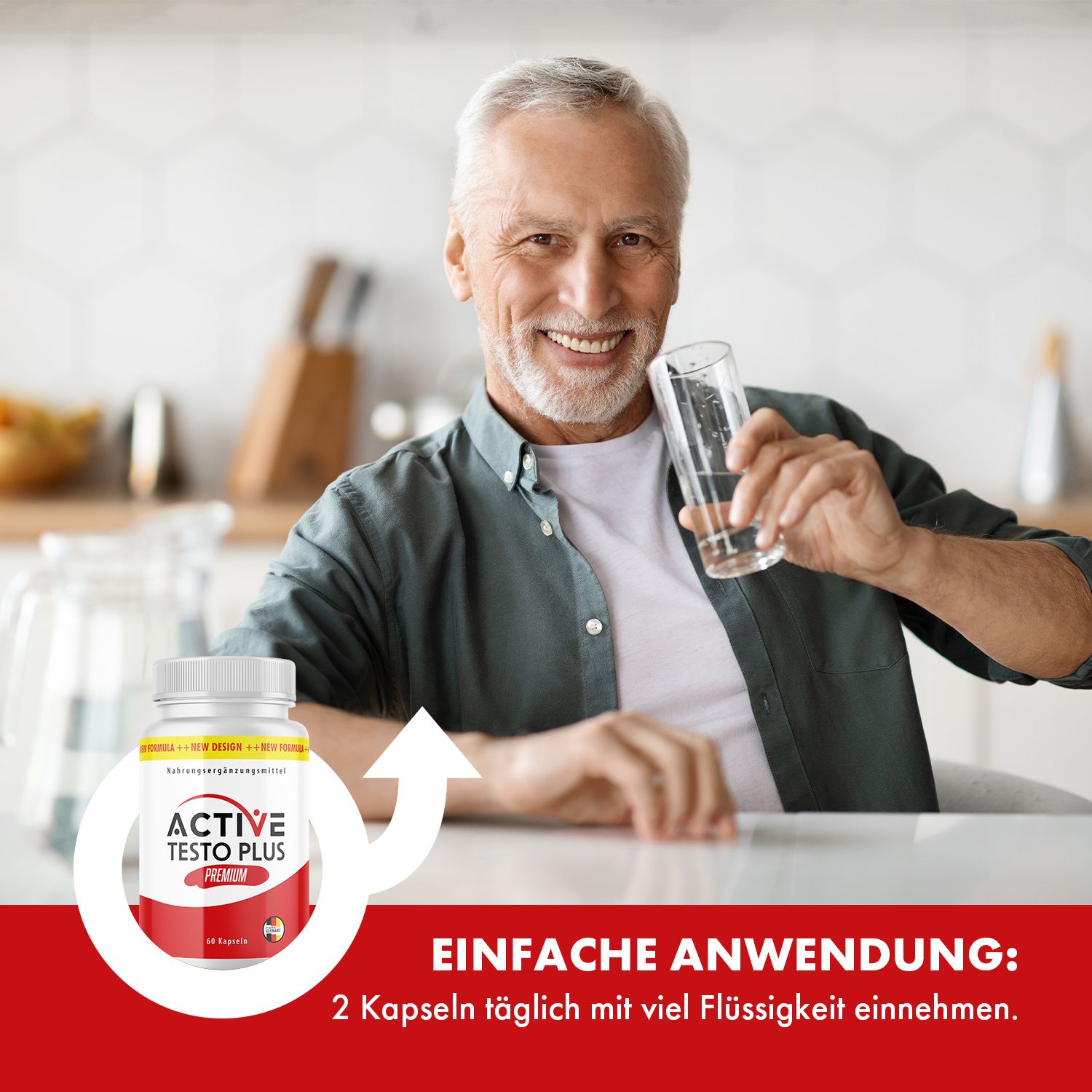 Active Testo Plus Premium Kapseln