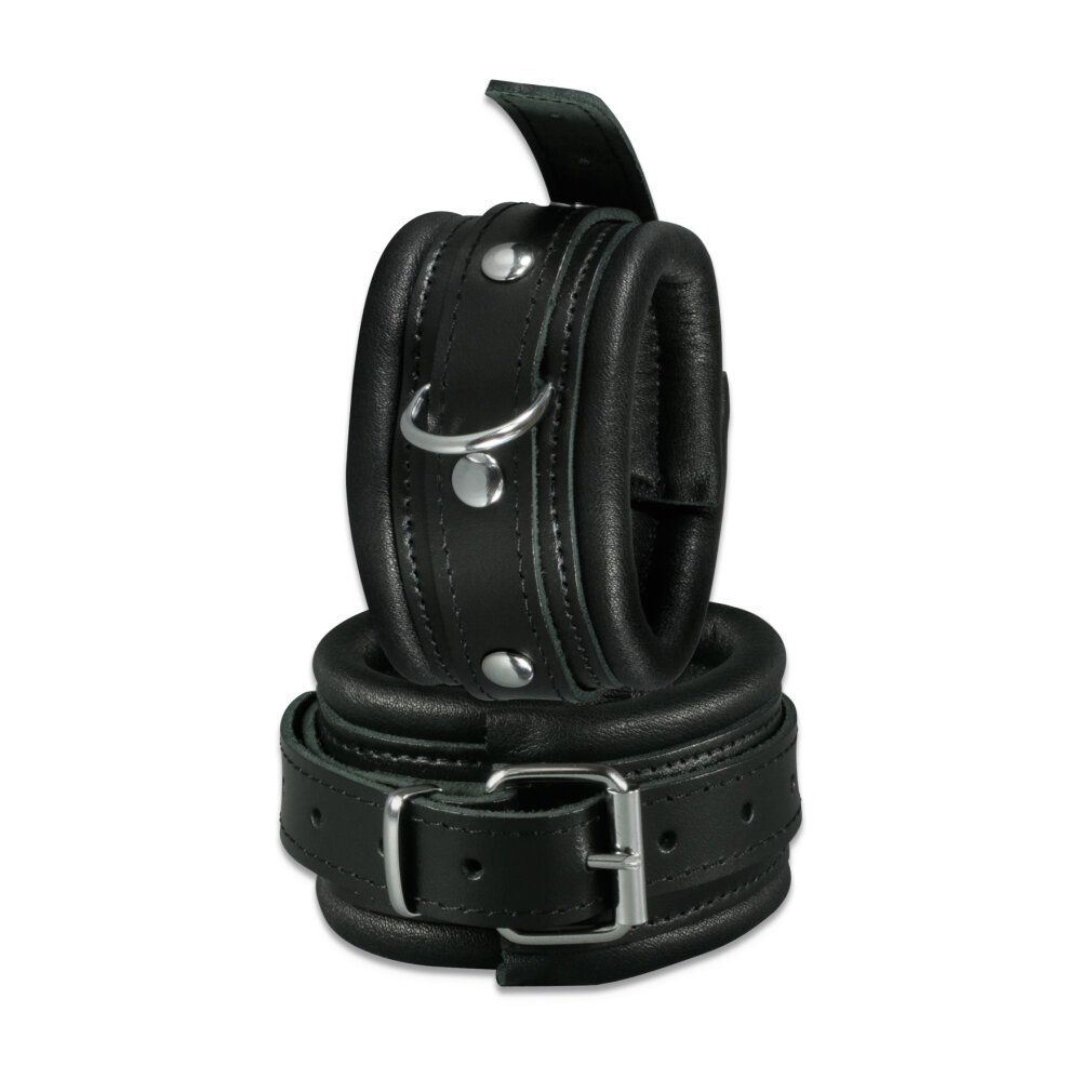 xx-dreamstoys Leder-Fußfessel schwarz