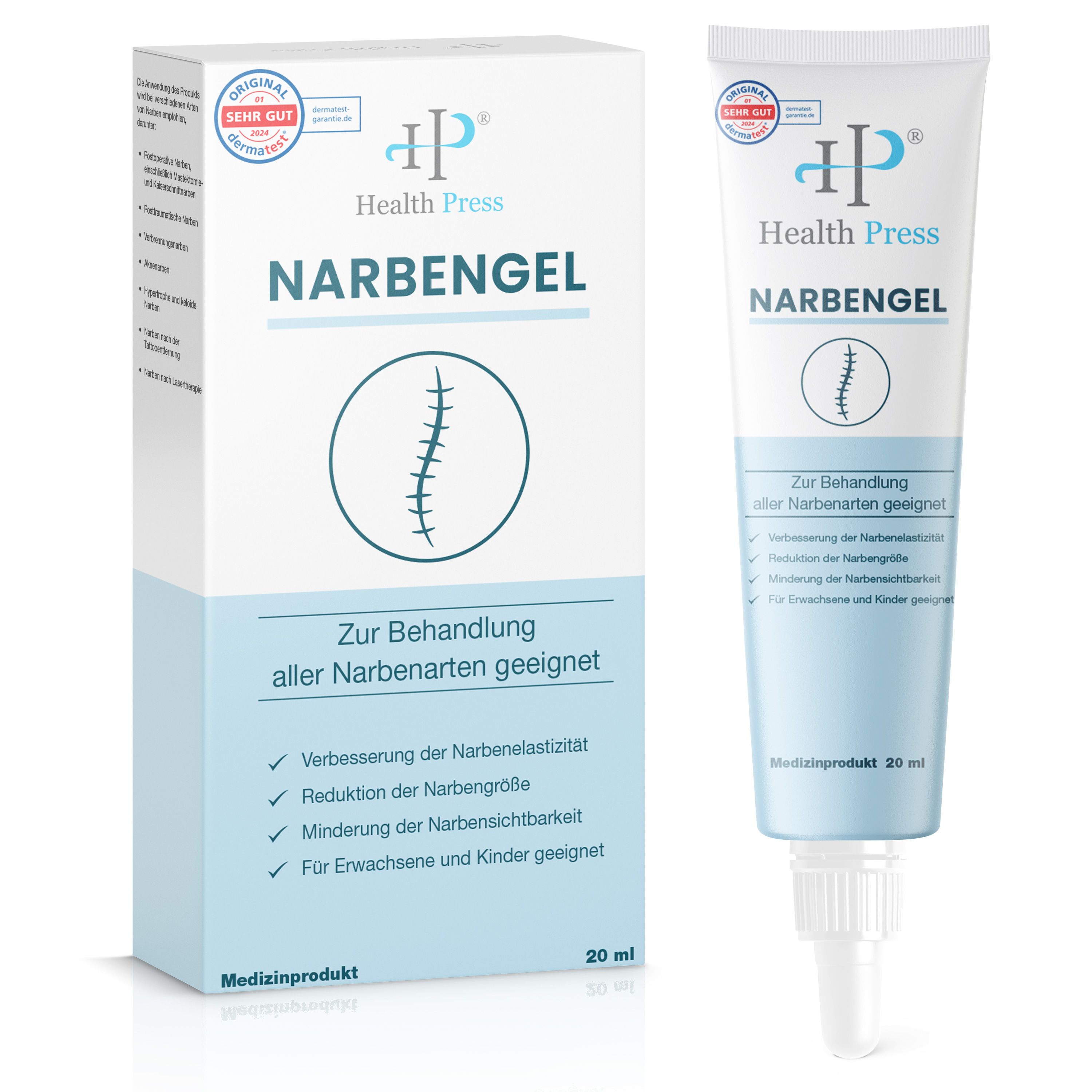 Health Press® Narben Gel