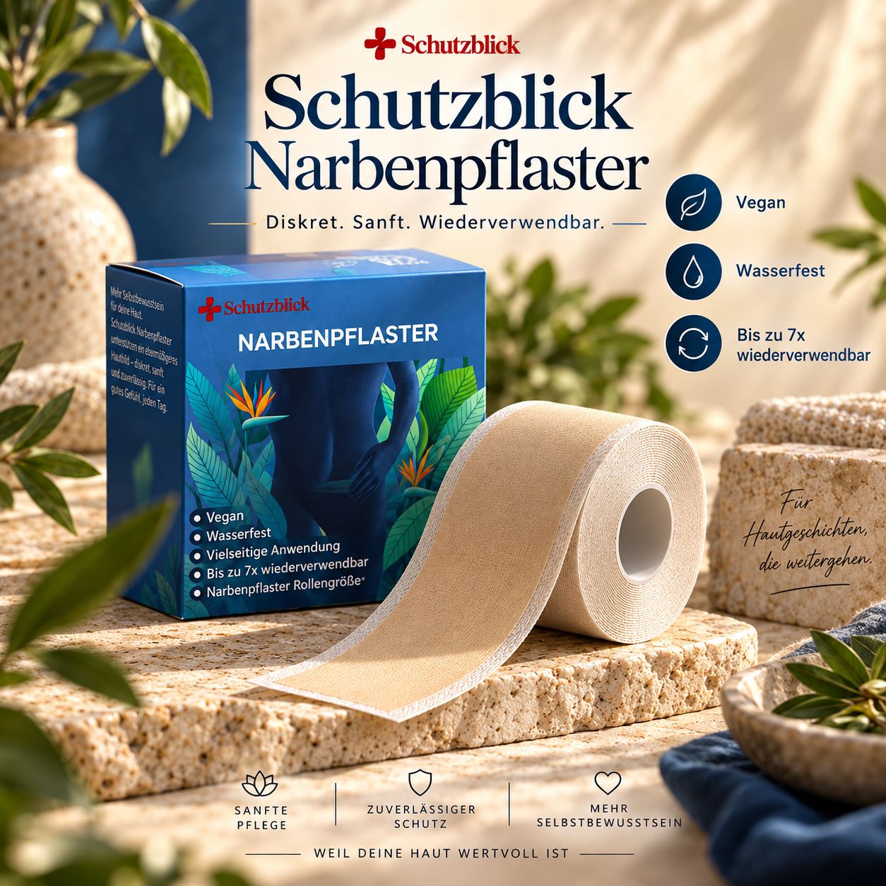 Schutzblick® Narbenpflaster [4x300cm]