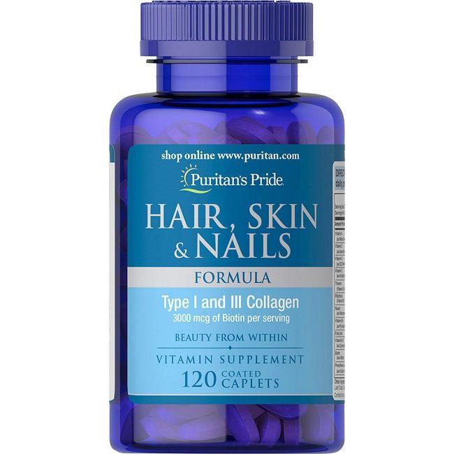 Puritan's Pride Haare, Haut & Nägel Formel