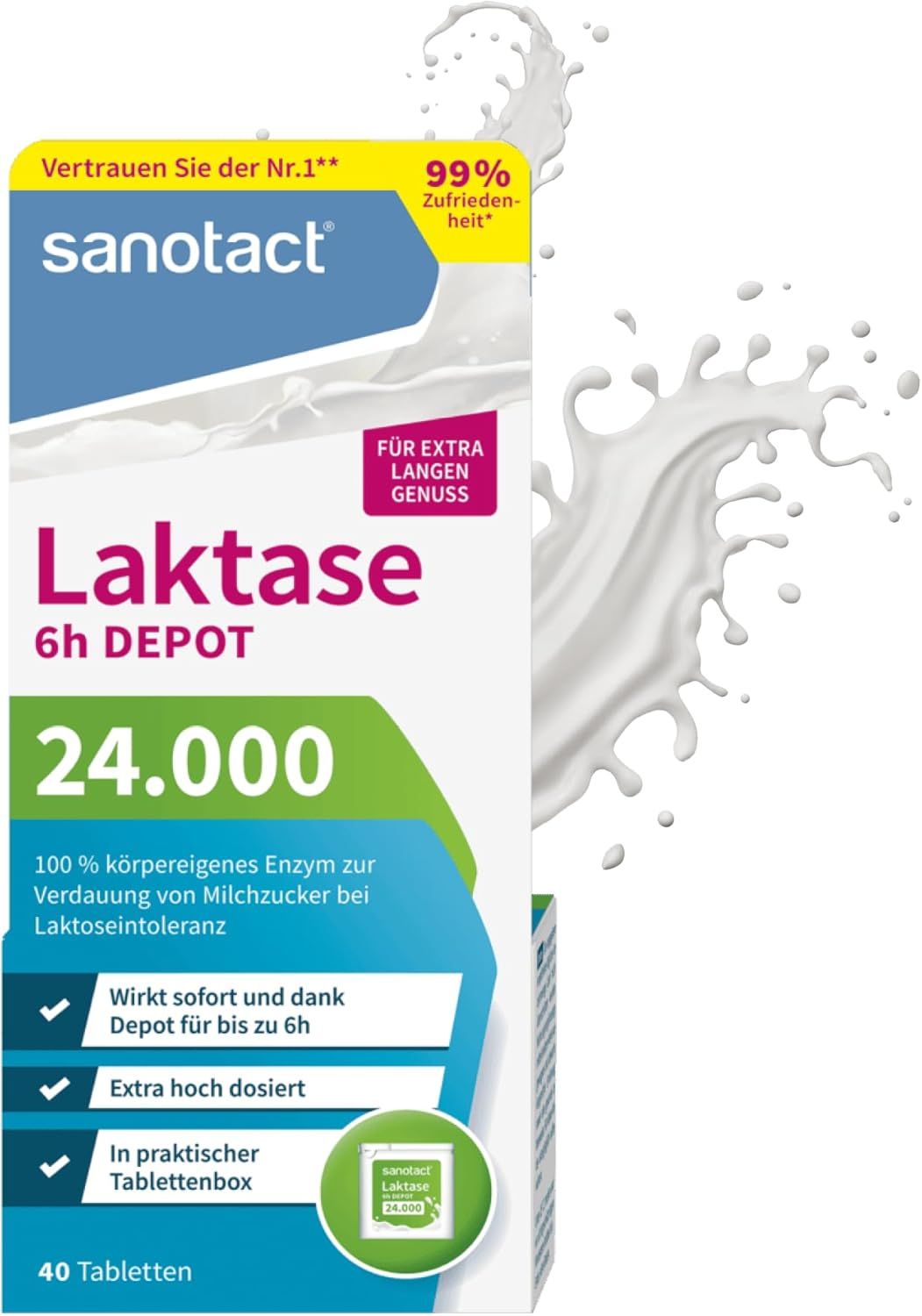 sanotact Laktase 24.000 6h DEPOT