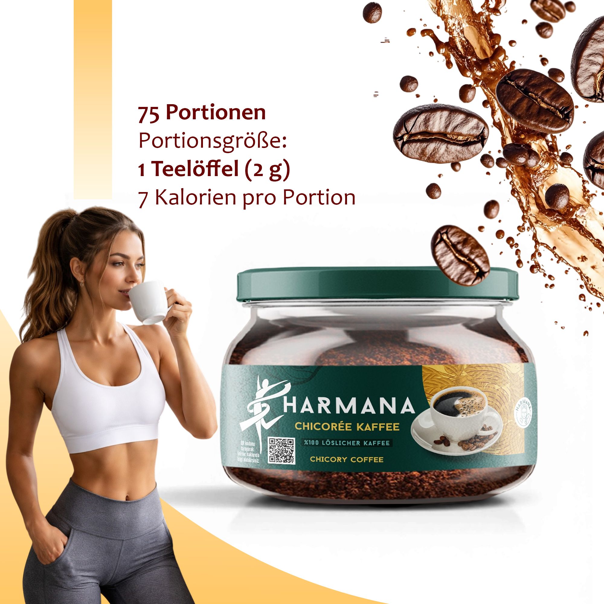 HARMANA Chicorée Kaffee
