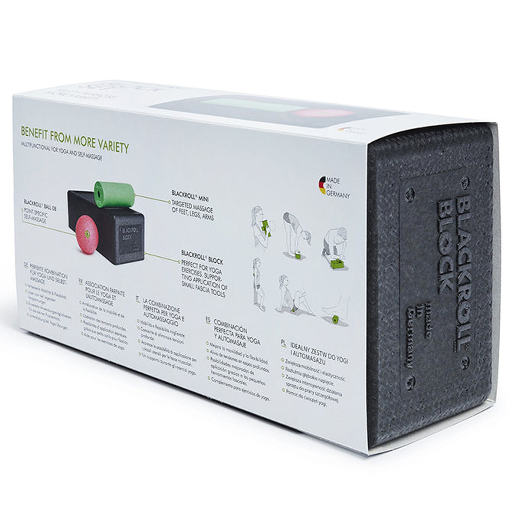BLACKROLL® Block Set - perfekt aufeinander abgestimmte Self Myofascial Treatment Tools