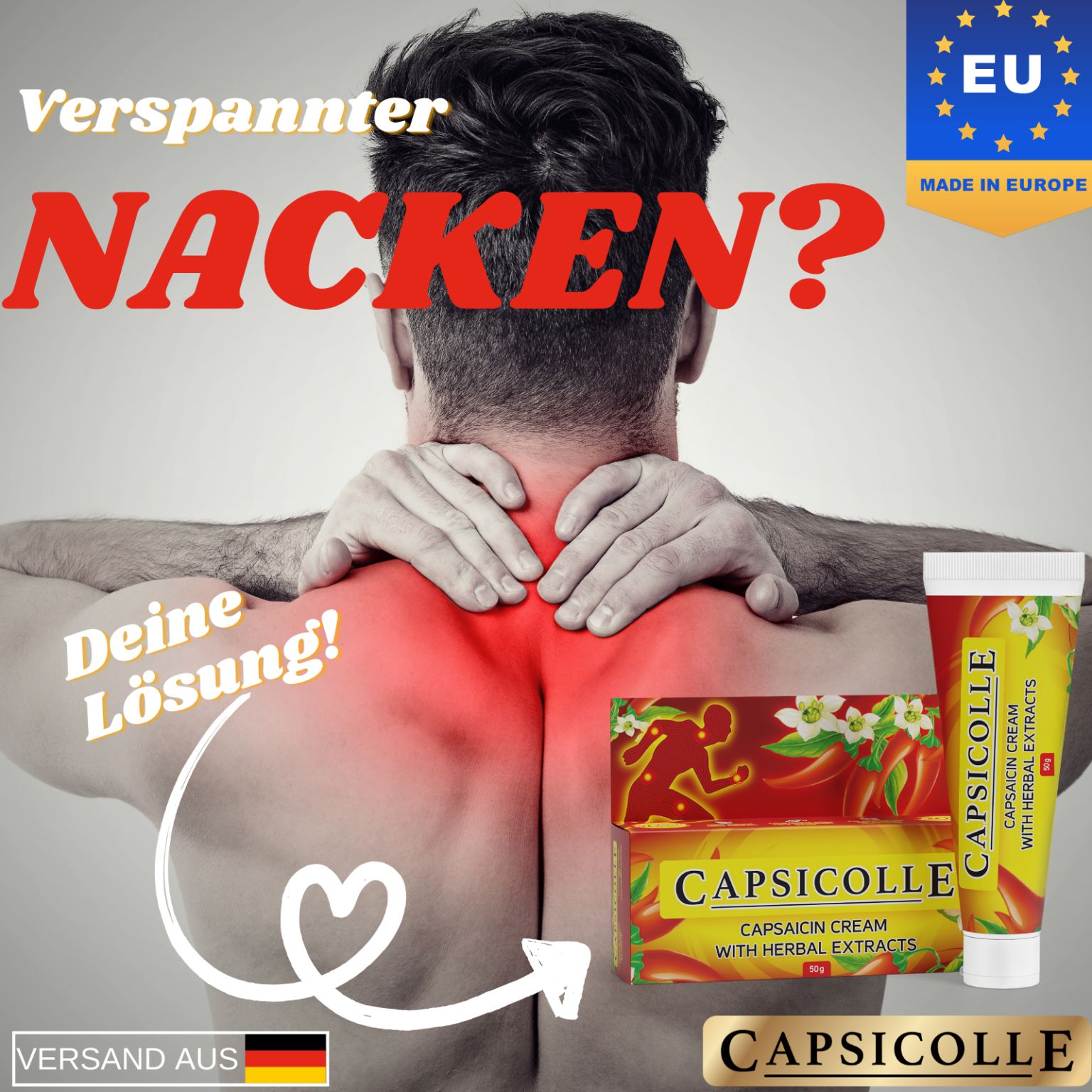 Wärmesalbe Capsicolle® Capsaicin Wärmecreme