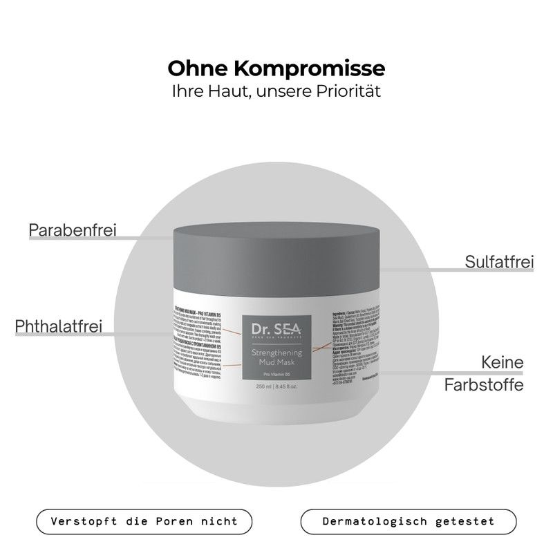 DR. SEA – Schlamm-Haarmaske mit Pro-Vitamin B5