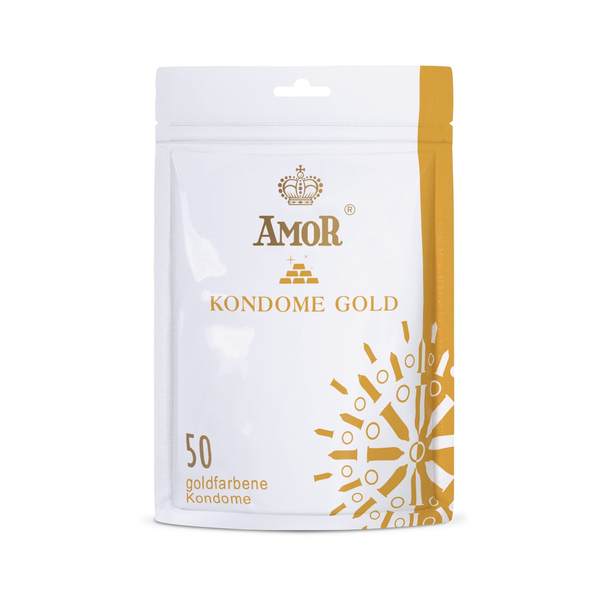 AMOR Gold Kondome 53mm