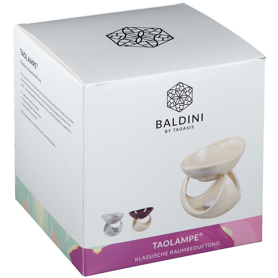 TAOASIS® Taolampe hellgrau