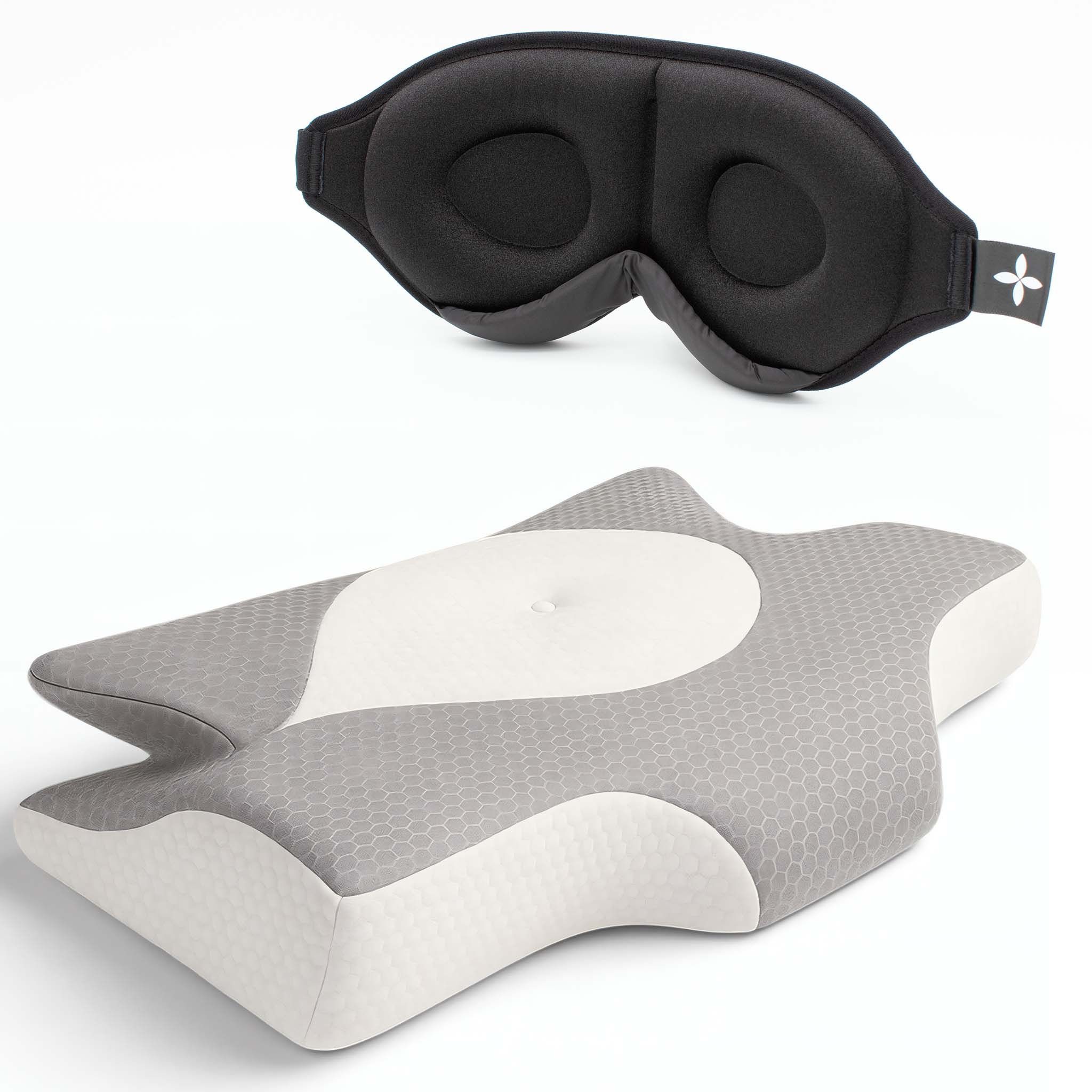 SHAPEVITAL Schlafpaket Erholt Aufwachen | ergonomisch & abdunkelnd | 2-teiliges Set