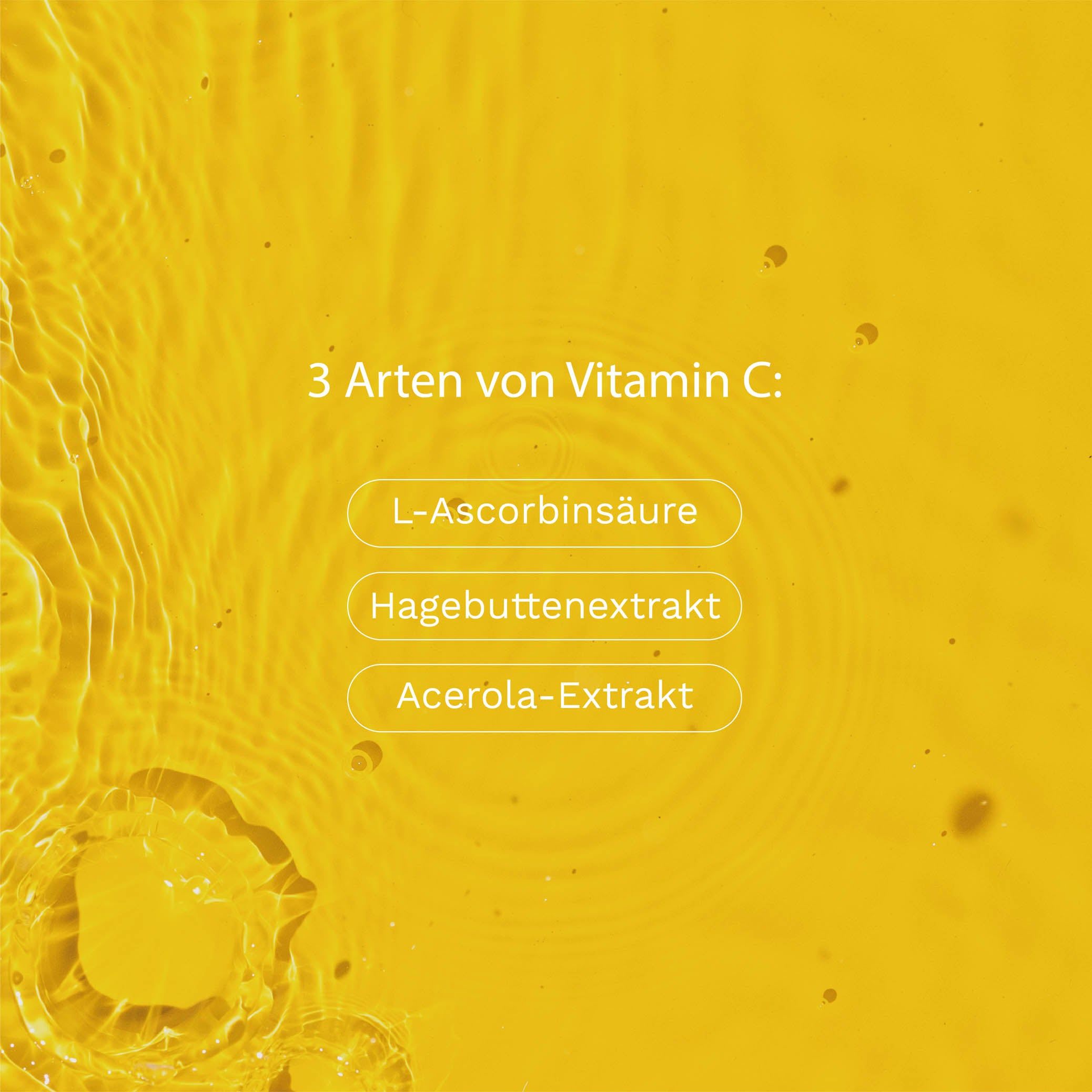 PuroMedica Vitamin C Pulver mit Kurkuma, 90 Portionen.