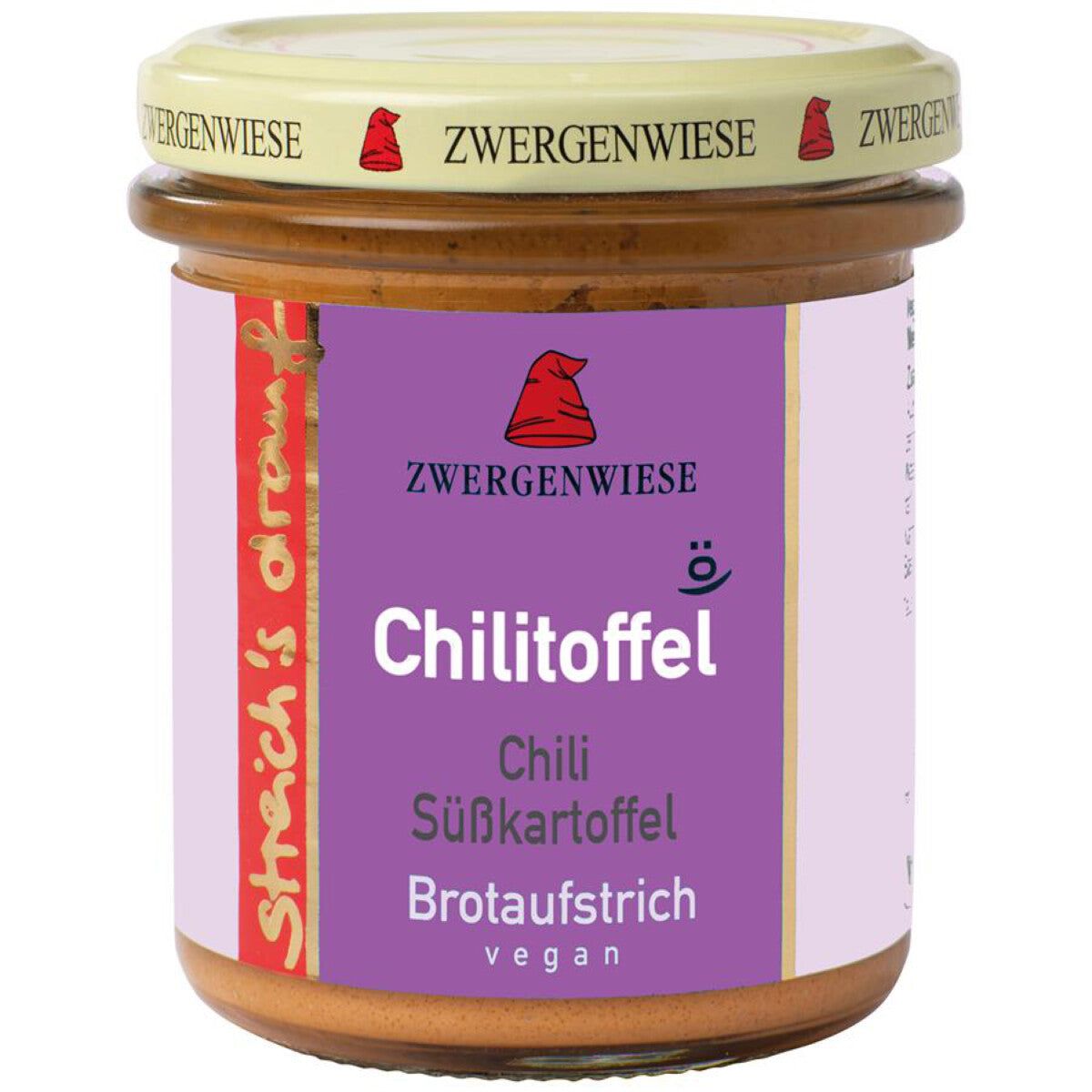 Zwergenwiese Chilitoffel Brotaufstrich glutenfrei 160 g - Shop Apotheke