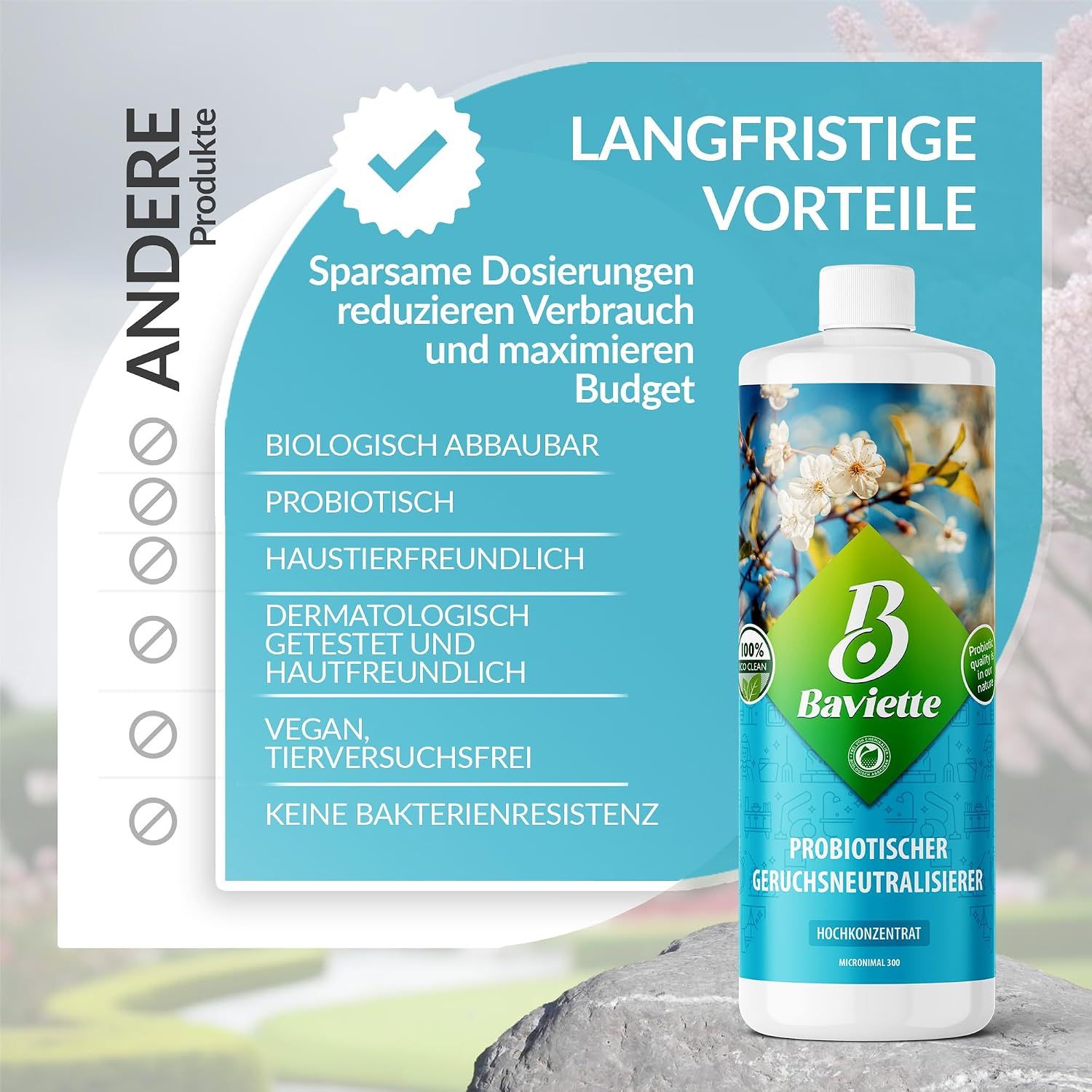 Baviette Probiotischer Geruchsneutralisierer Konzentrat