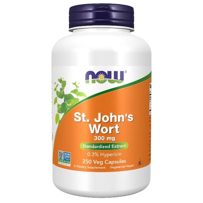 Now Foods Johanniskraut 300 mg 250 Veg-Kapseln