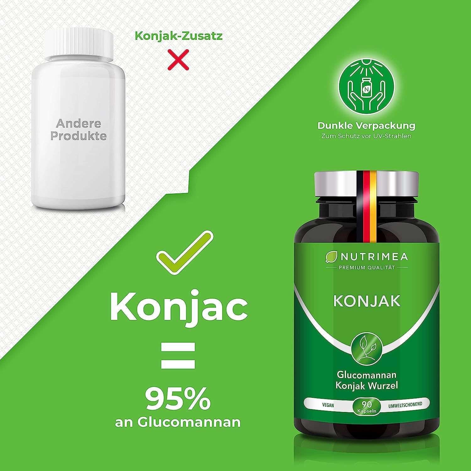 Nutrimea Glucomannan aus Konjak Wurzel