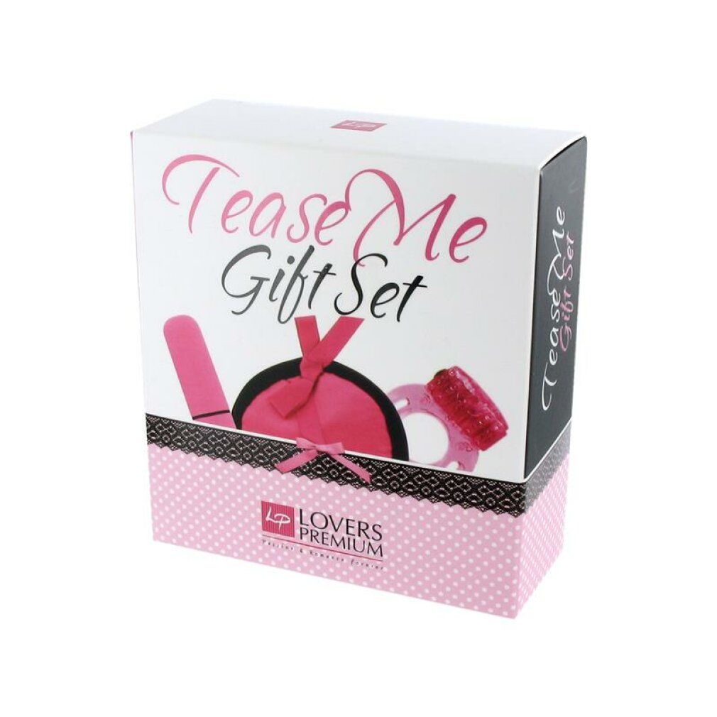Loverspremium Tease Me - 3 Piece - Pink - Gift Set