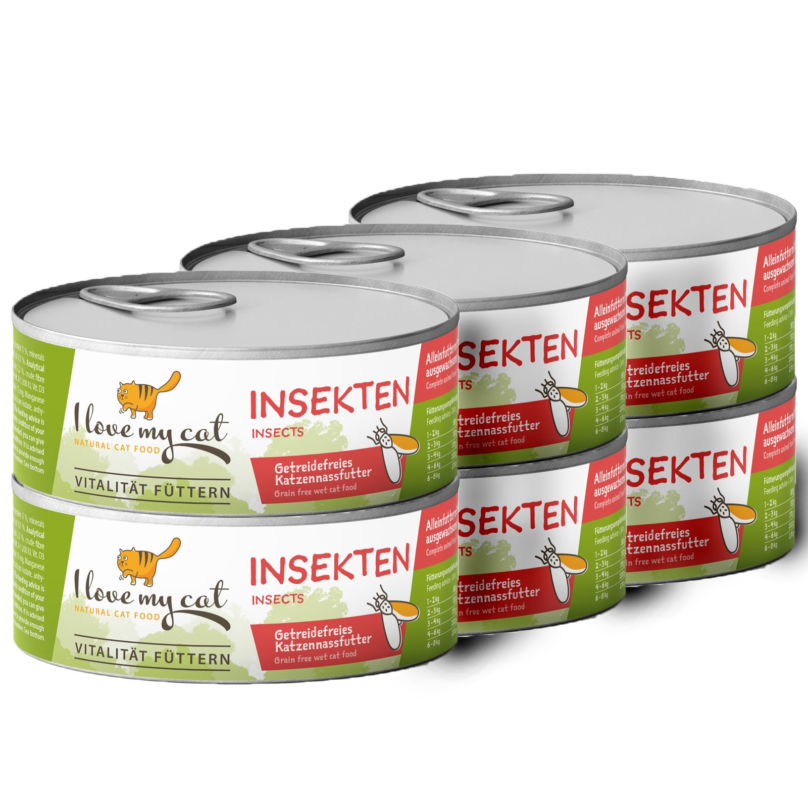 I love my cat Futterset für Katzen mit Blasensteinen zum Sparpreis