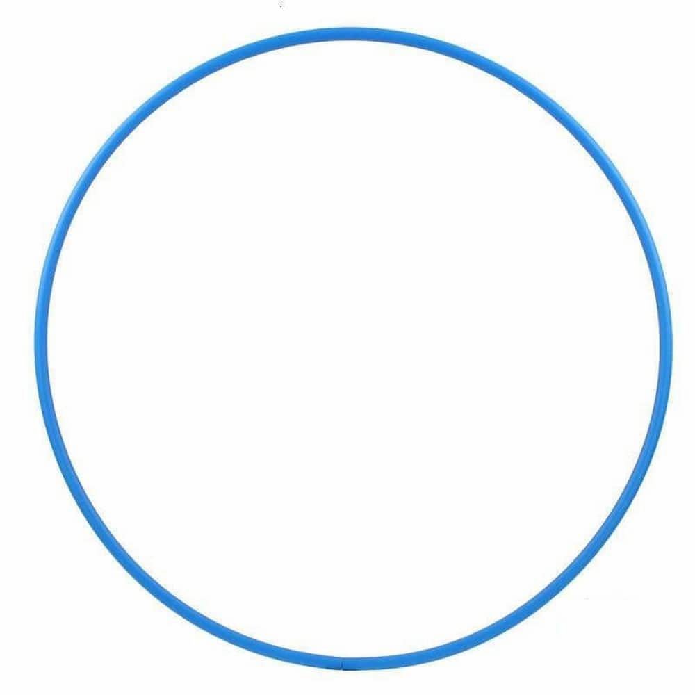 Hoopomania Kinder-Hula-Hoop ohne Deko- und Grip-Tape | Ø 80 cm | Blau