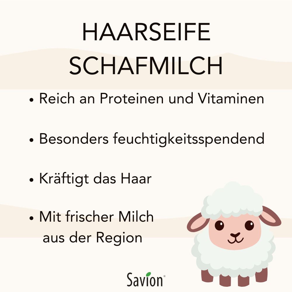 Savion Schafmilch Körper- und Haarseifen 2er Set