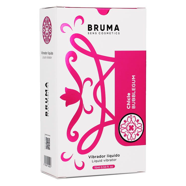 Bruma Flüssigvibrator Kaugummi-Geschmack, 15ml.