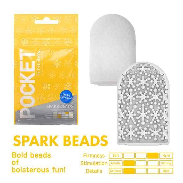TENGA Pocket Stroker Spark Beads