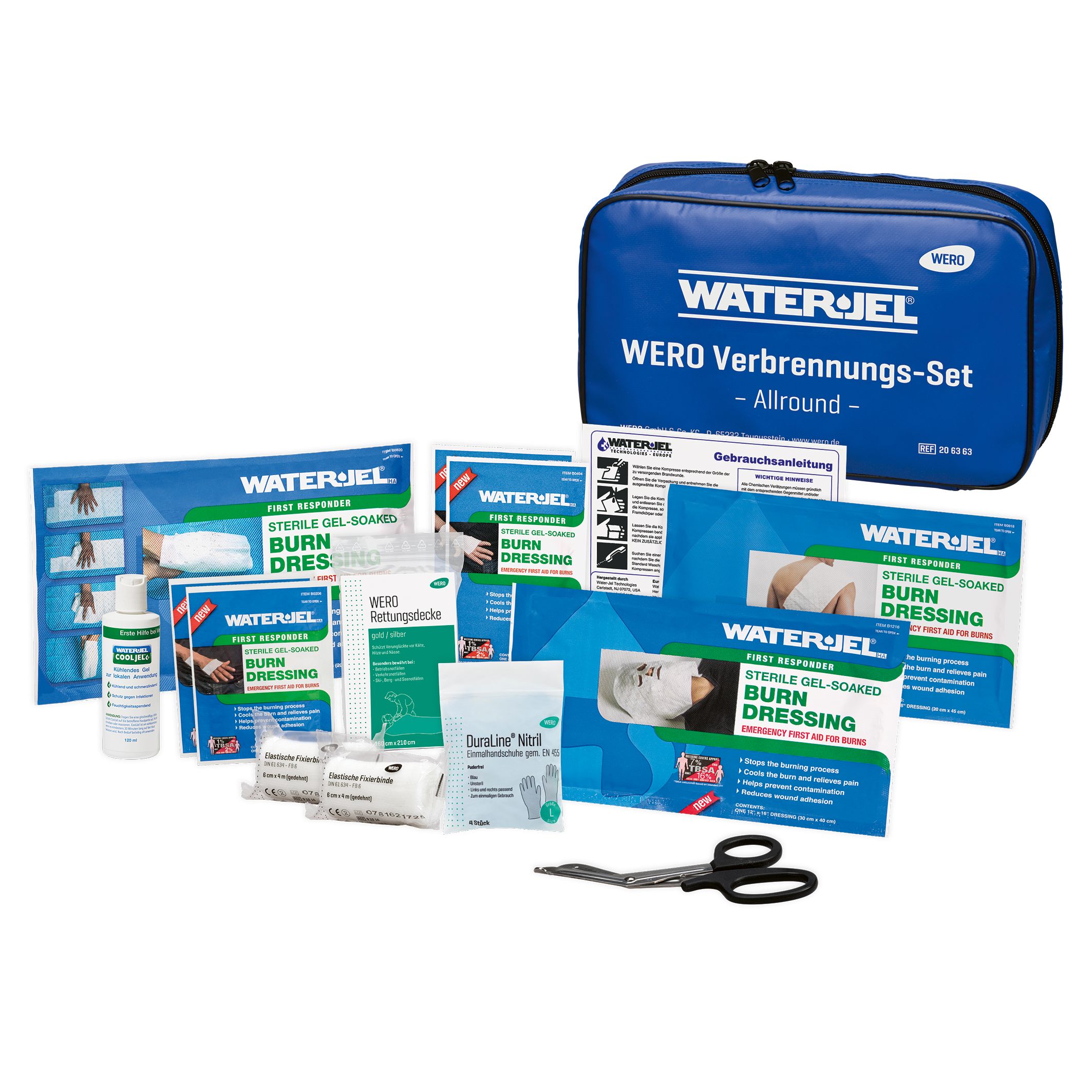 WERO Verbrennungs-Set Allround in Tasche