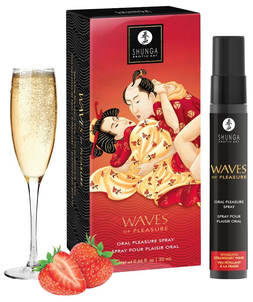 Shunga Erotic Art - Waves of Pleasure - Spray