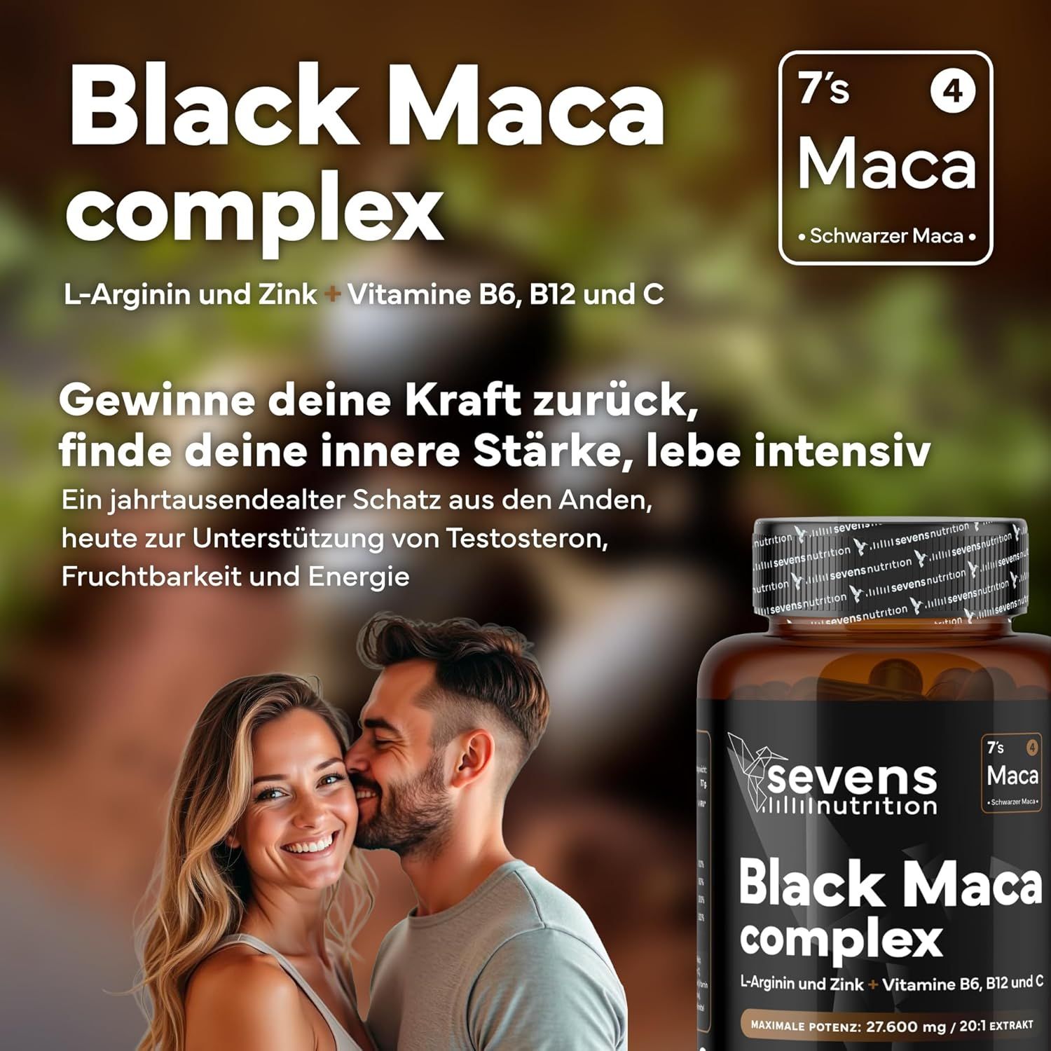 SEVENS NUTRITION Maca Kapseln