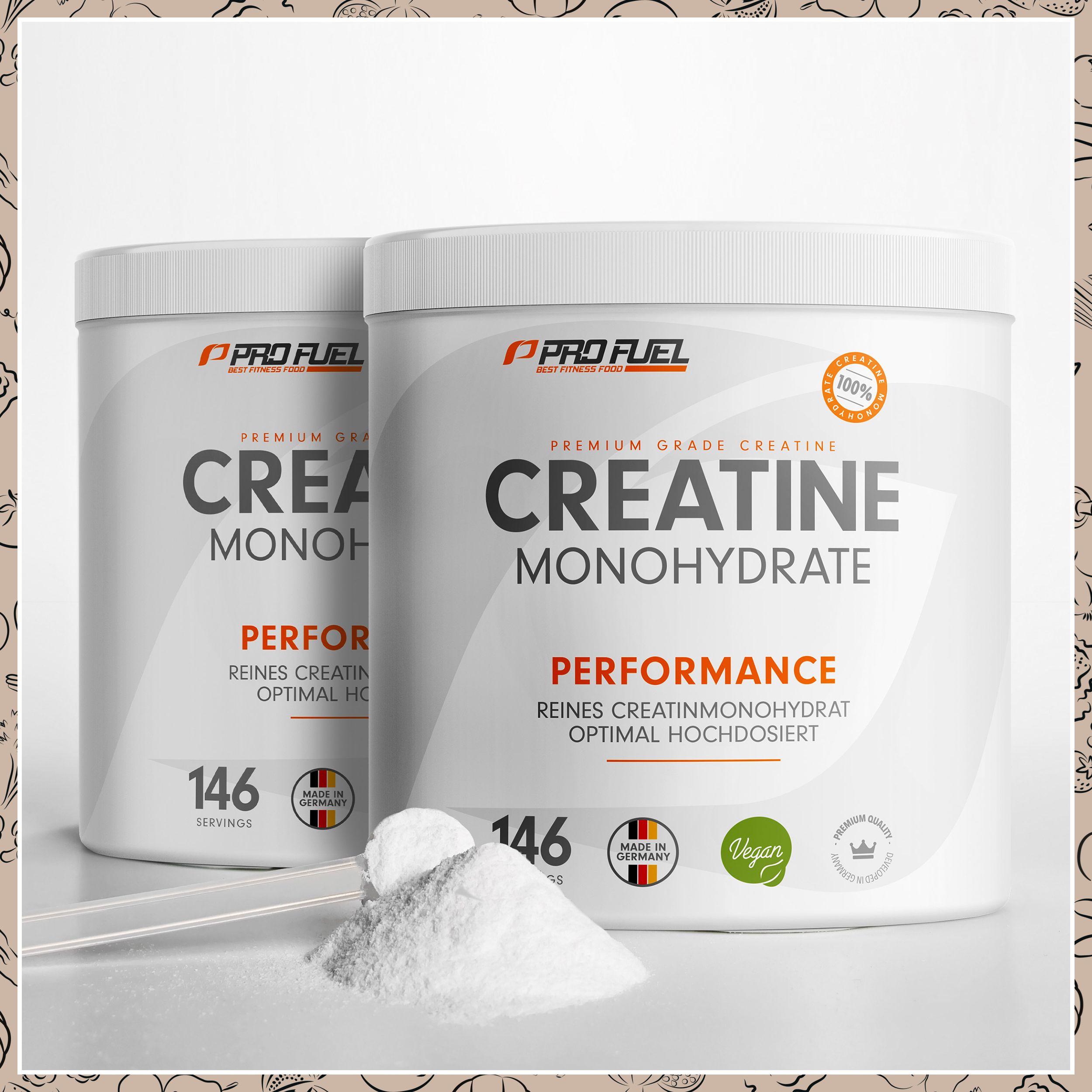 ProFuel - CREATIN Monohydrat Pulver