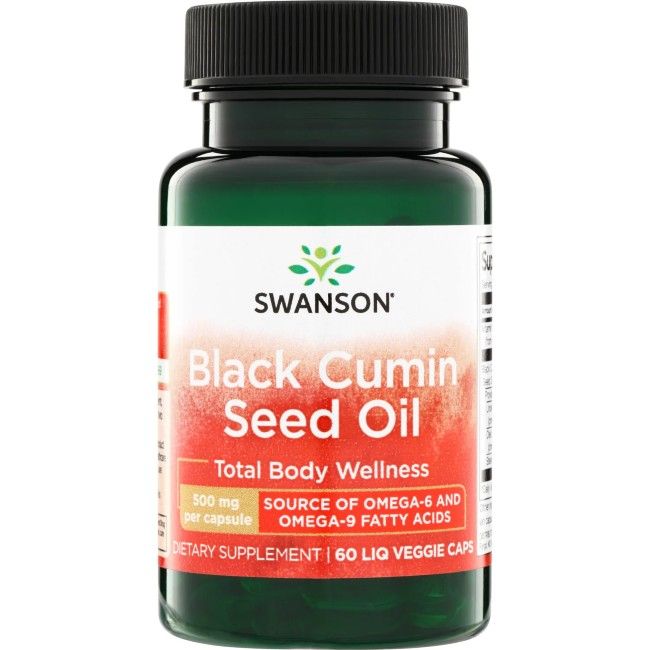Swanson Schwarzkümmelöl 500 mg