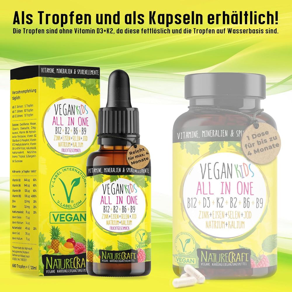 NatureCraft Vegan Kids All-in-One - NEUHEIT