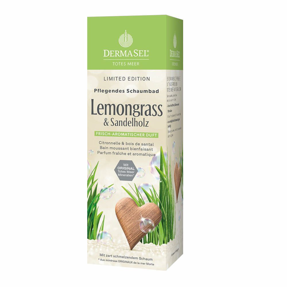 DERMASEL® Totes Meer Lemongrass & Sandelholz Schaumbad