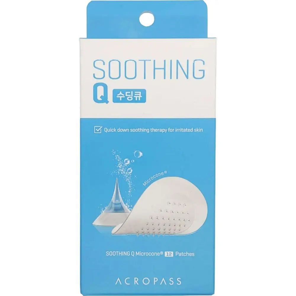 Verpackung der ACROPASS Soothing Q Mikro-Nadel-Pflaster.