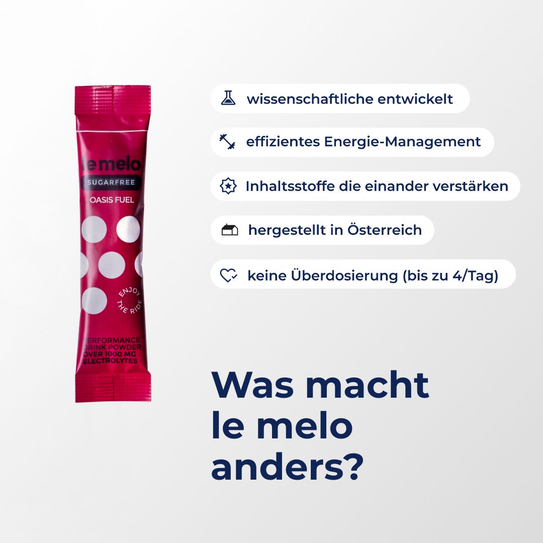 le melo OASIS FUEL - funktionale Hydration ohne Zucker