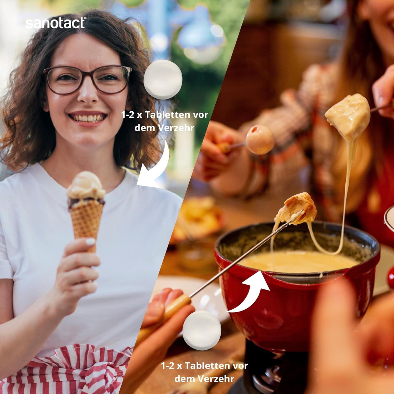 sanotact Laktase 7.000 DIREKT Tabletten