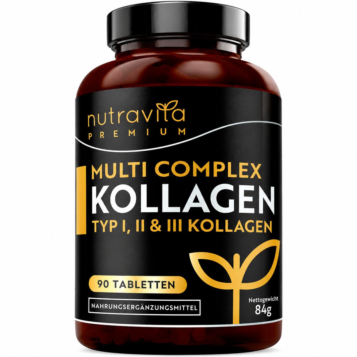 Nutravita Multi-Komplex-Kollagen Typ I, II und III
