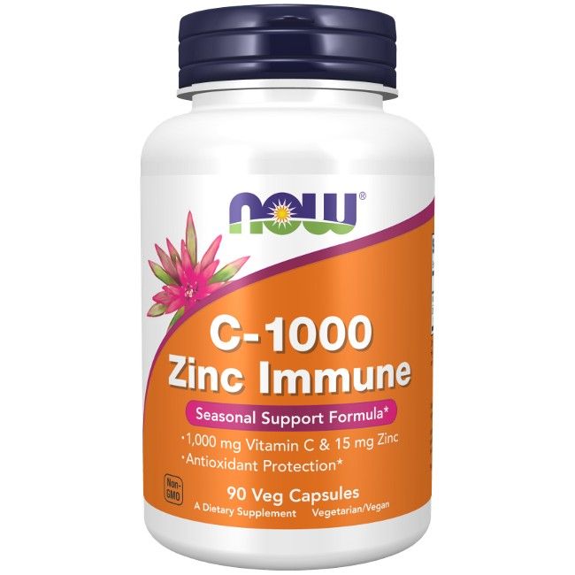 Now Foods C-1000 Zink-Immun 90 Veg-Kapseln