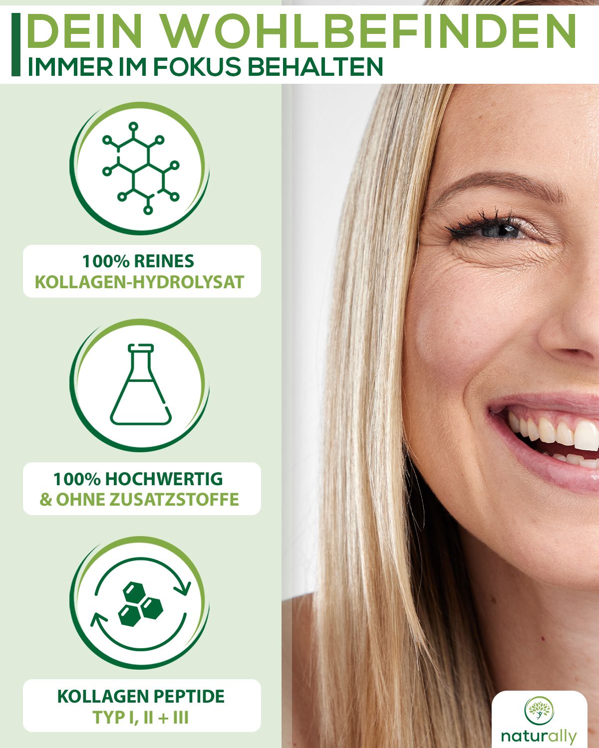 naturally glow Kollagen Pulver