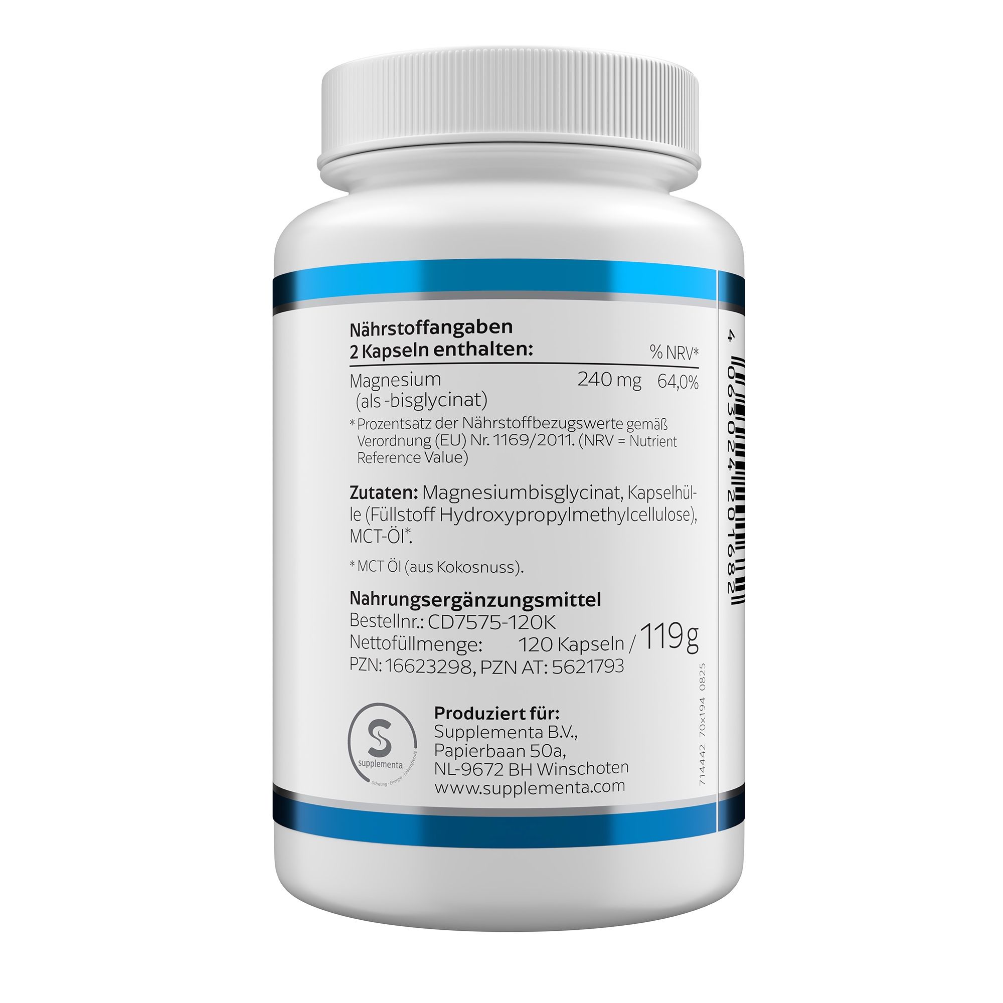 Klean Labs Magnesiumbisglycinat