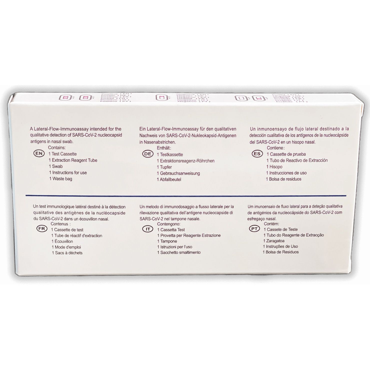 Clungene® LAIEN Antigen Test - COVID-19 Schnelltest (Nasal Swab) - CE 1434