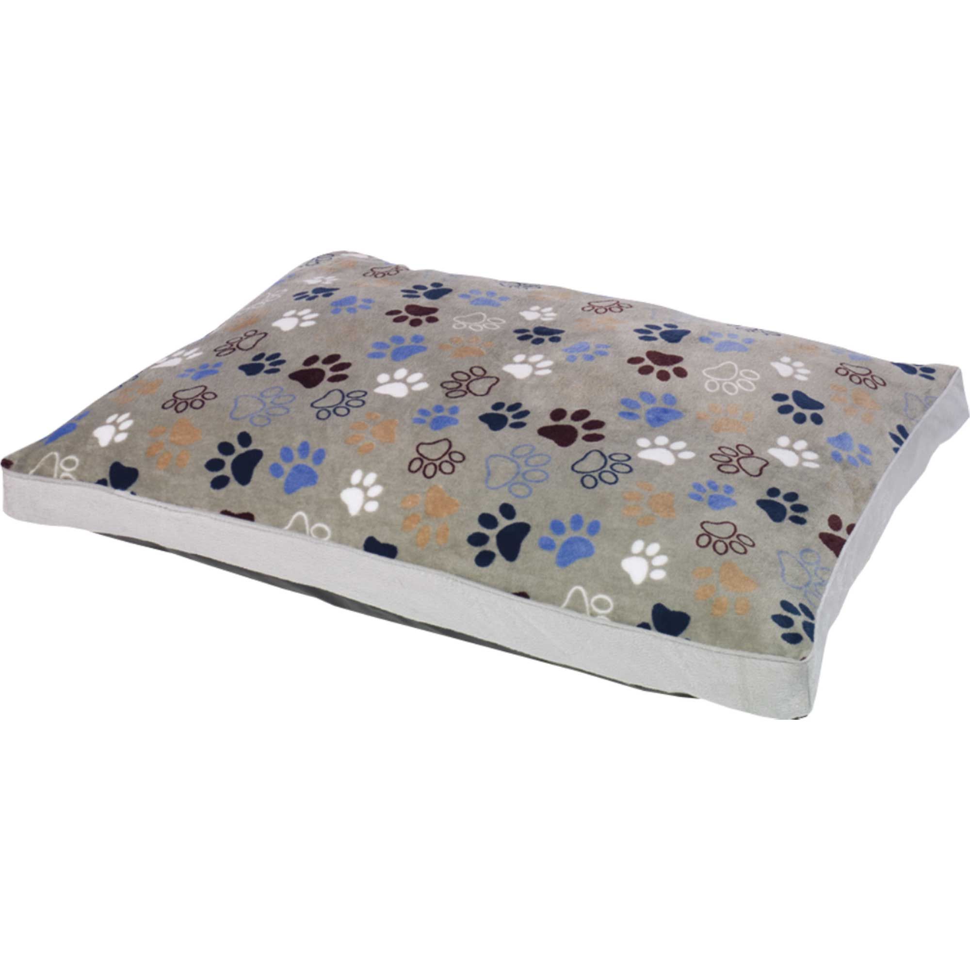 Komfortkissen  120 x 714 cm - Hundekissen Lissi - Hellgrau - Bezug abnehmbar - Waschbar
