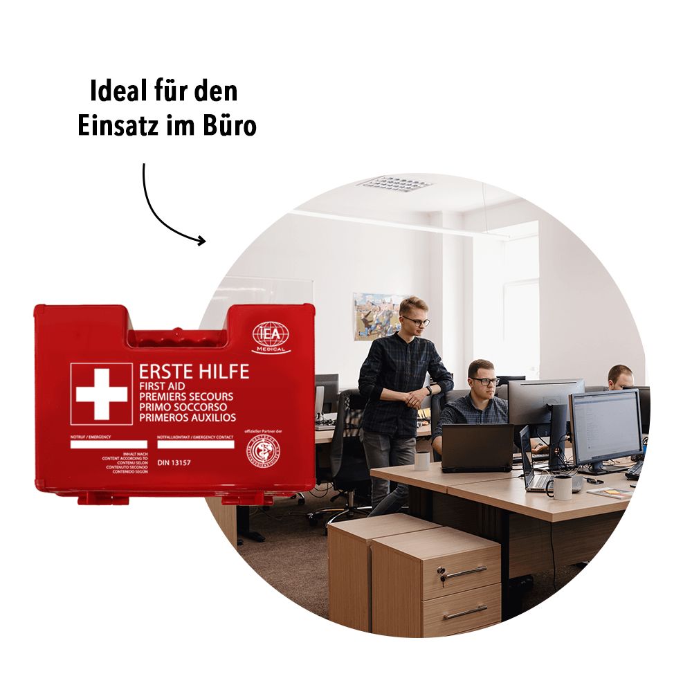 IEA Medical Erste Hilfe Koffer - Büro