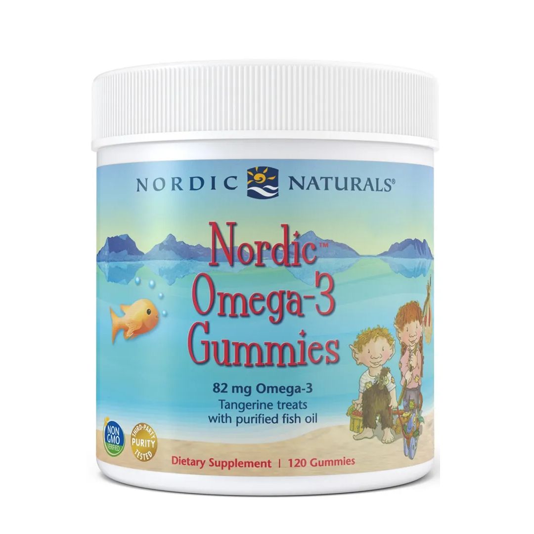 NORDIC NATURALS Nordic Omega-3 Gummies, 82 mg Mandarinengeschmack