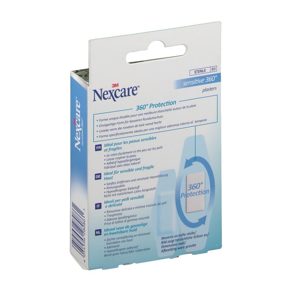 3M Nexcare Sensitive 360° Pflaster in 2 Größen