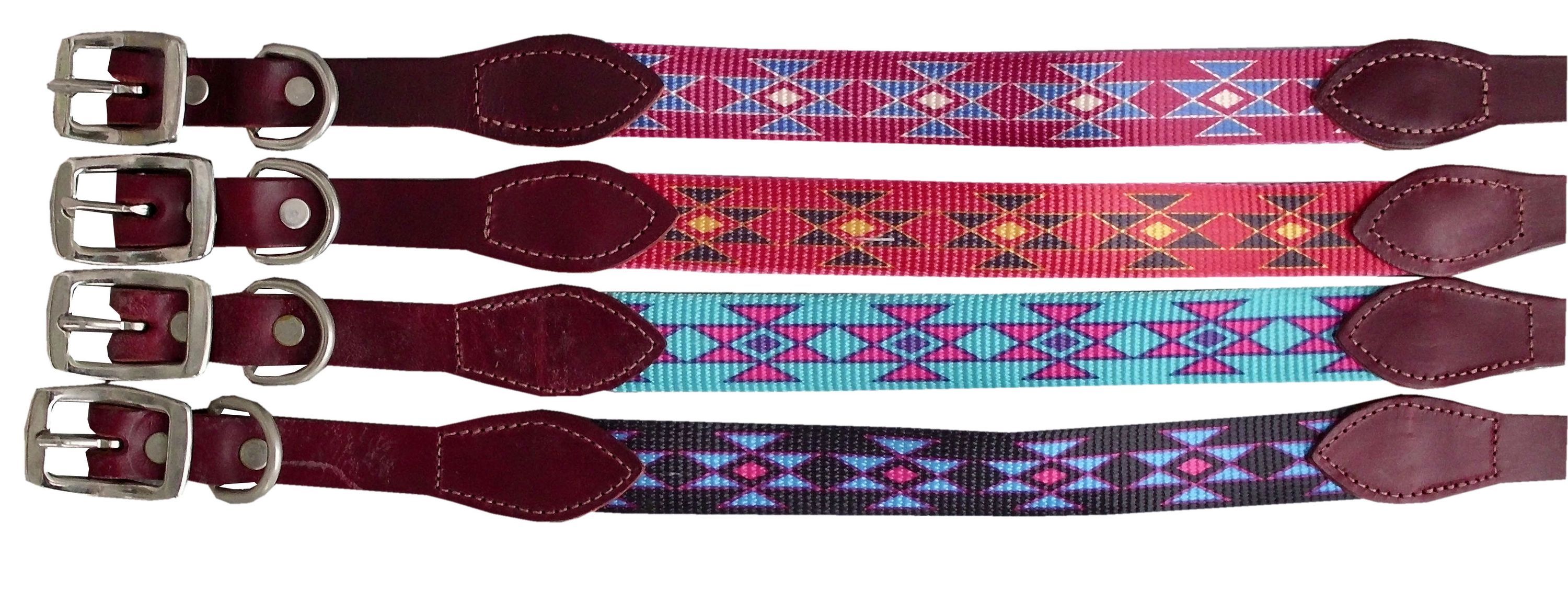 Weaver Hundehalsband Hunt & Sport Plus Premium Geschirrleder, 2,5 cm breit