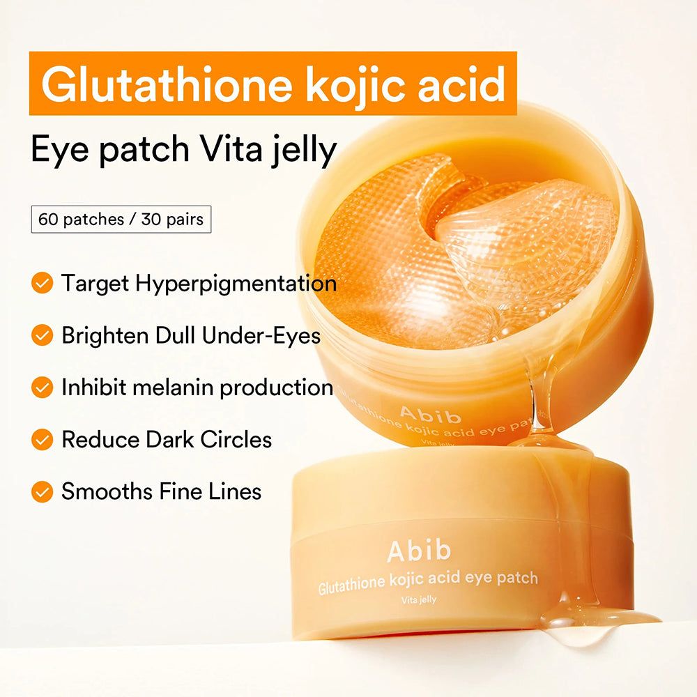 ABIB Glutathion Kojisäure Augenpads Vita Jelly