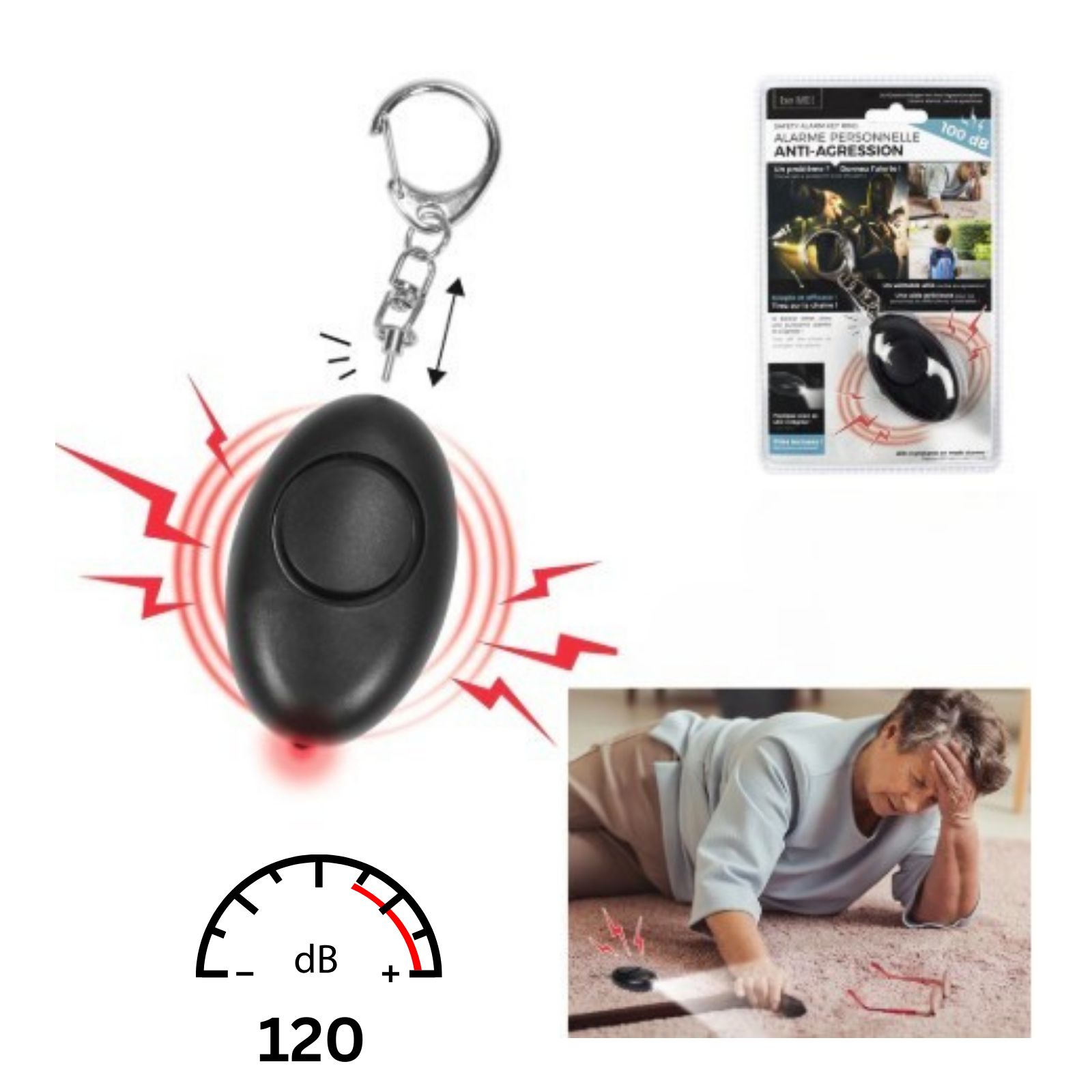 CMP Schlüsselanhänger mit Alarm