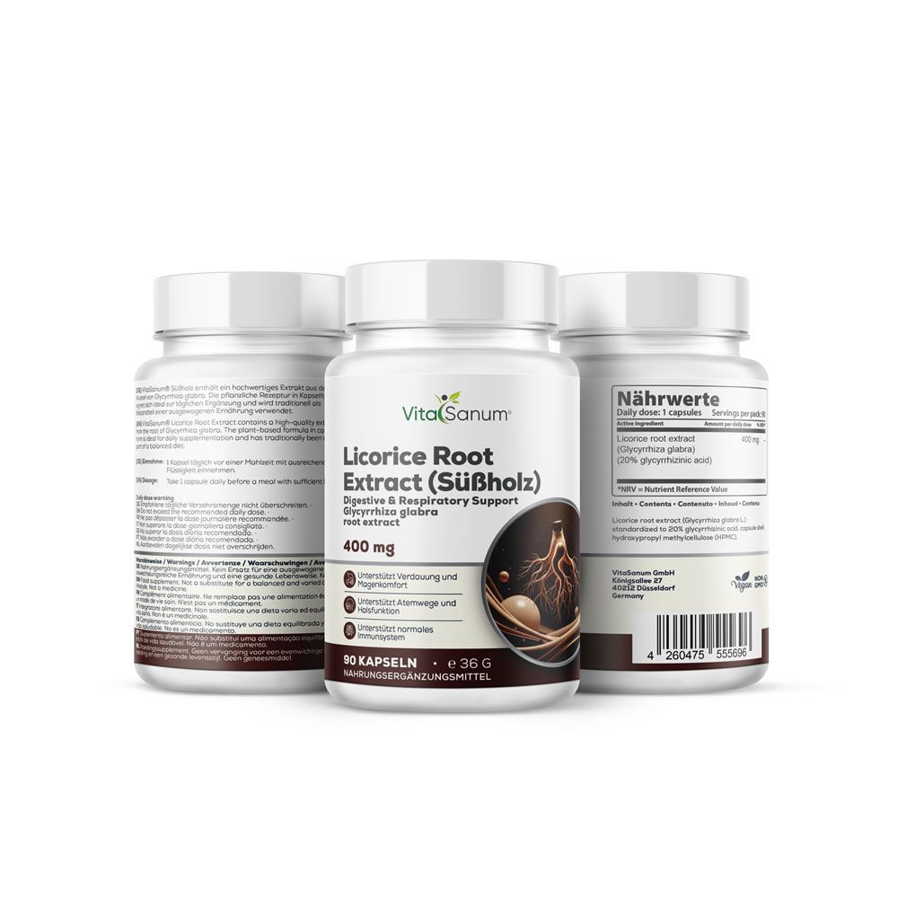 VitaSanum® - Echtes Süßholz  (Glycyrrhiza glabra)